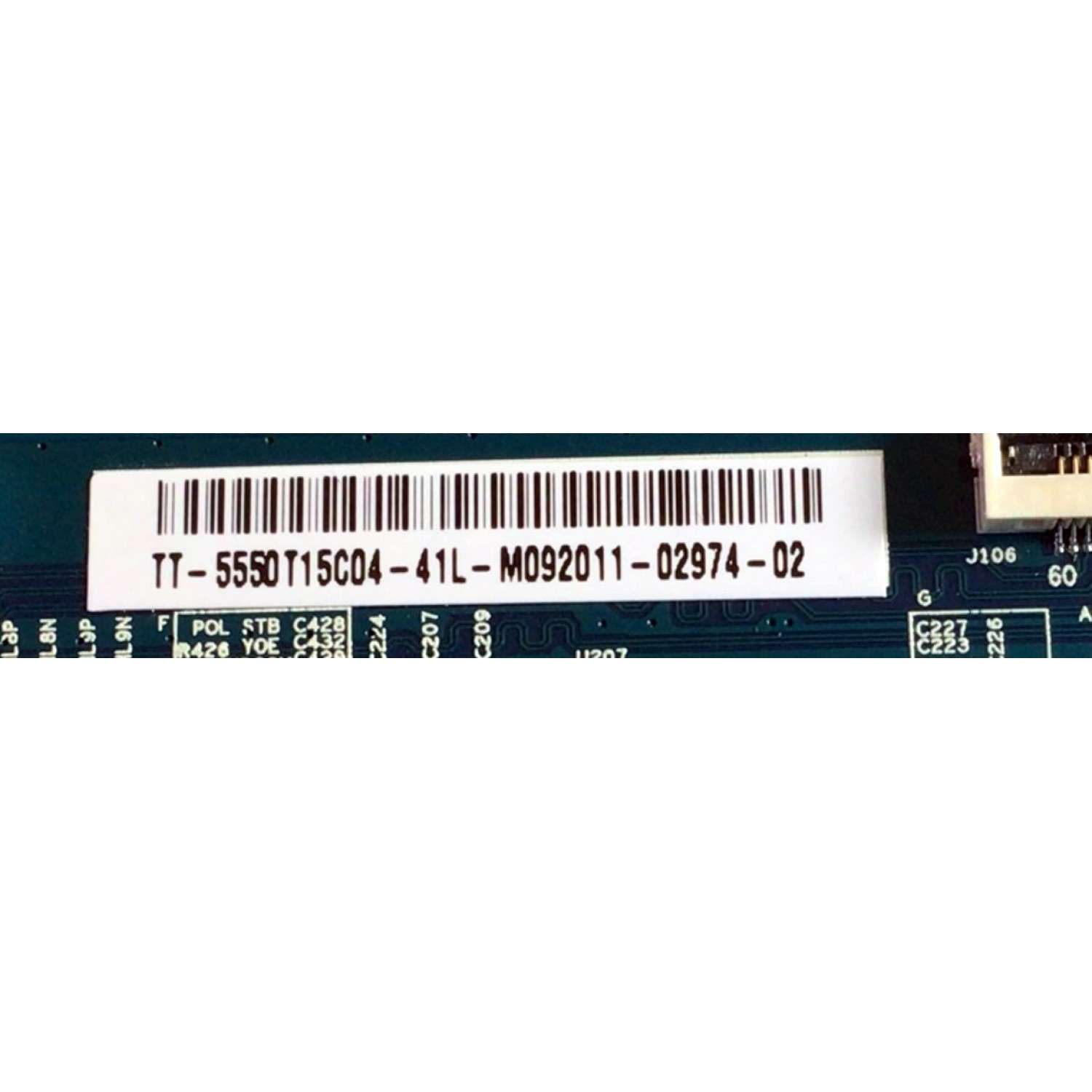 KIT DE TARJETAS PARA TV VIZIO / MAIN GXFCB02K076 / 715G7484-M02-001-004Y / T-CON 5550T15C14 / 55.50T15.C14 / 50T10-C02 / FUENTE ADTVF2420XDA / 715G6973-P01-000-002M / PANEL TPT500J1-HVN08.A REV:S800A / DISPLAY T500HVN08.8 / MODELO D50-D1 LTCWTQCS - Imagen 3